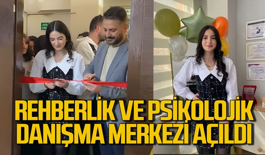 Zonguldak'ta Rehberlik ve Psikolojik Danışma Merkezi hizmete girdi