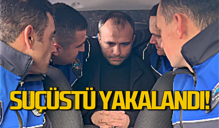 Zonguldak’ta suçüstü yakalandı: Cezayı yedi!
