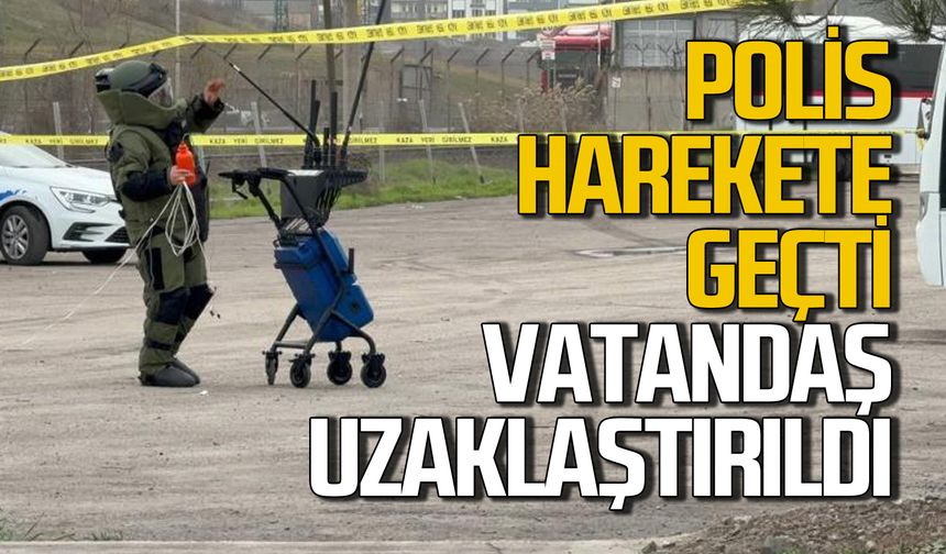 Polis harekete geçti: Fünye ile patlatıldı