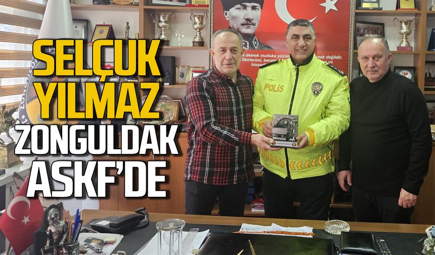 Selçuk Yılmaz Zonguldak ASKF yönetimi ile buluştu
