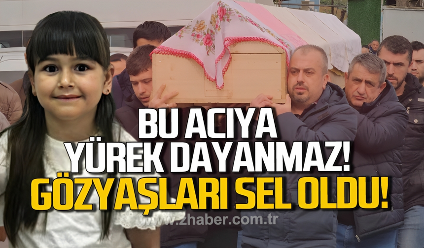 Bu acıya yürek dayanmaz, babası 7 yaşındaki kızının tabutunu taşıdı