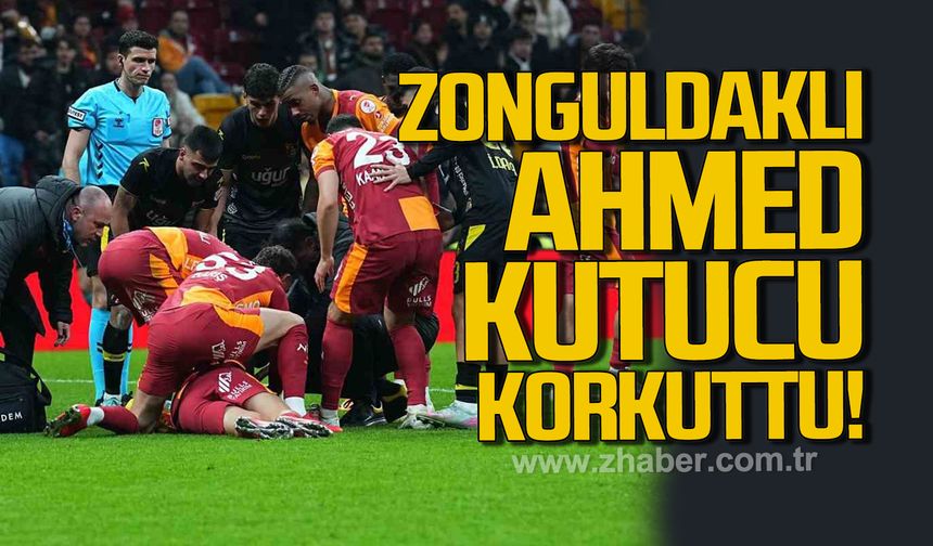 Zonguldaklı Ahmed Kutucu ile İsa Doğan kafa kafaya çarpıştı