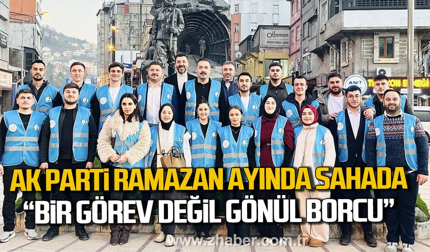AK Parti Ramazan ayı boyunca sahada. "Bir görev değil, gönül borcu"