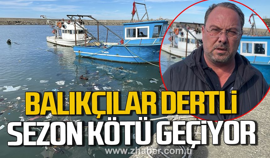 Zonguldak'ta balık sezonu kötü geçiyor. "Çok kötü bir sezon yaşadı, Zonguldak balıkçısı."