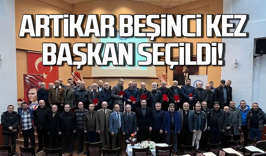 Artikar beşinci kez başkan seçildi