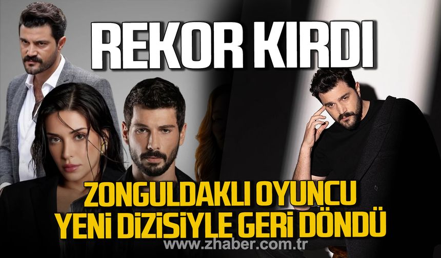 Zonguldaklı oyuncu Burak Sevinç Yeraltı dizisiyle ekranlara geri döndü.