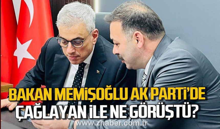 Sağlık Bakanı Kemal Memişoğlu'ndan AK Parti İl Başkanlığı’na ziyaret.
