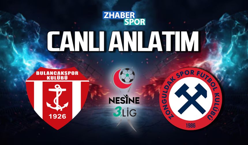 1926 Bulancakspor -Zonguldakspor maçı canlı anlatım (22.02.2026)