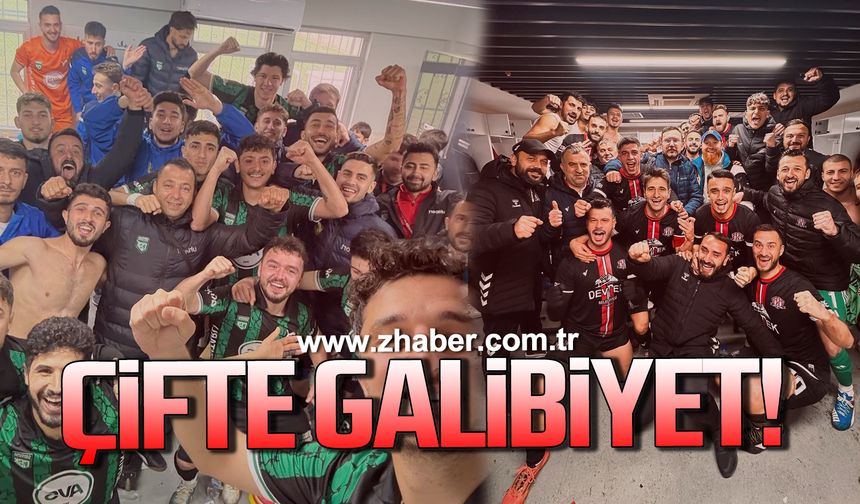 Çifte galibiyet Zonguldak’ı mutlu etti