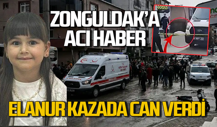 Zonguldak'a acı haber geldi: Elanur feci şekilde hayatını kaybetti