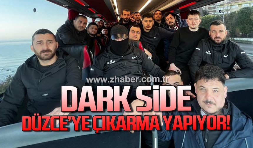 Dark Side taraftar grubundan Düzce'ye çıkarma