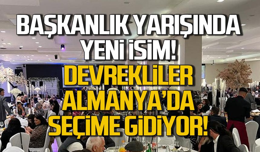 Devrekliler Almanya’da seçime gidiyor. Yeni başkan kim olacak?