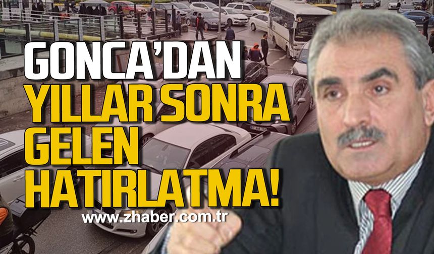 Secaattin Gonca’dan yıllar sonra gelen hatırlatma