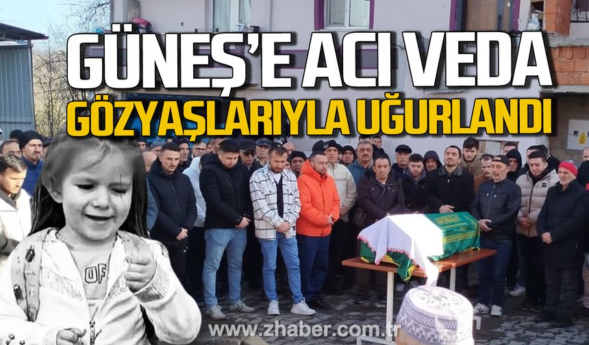 Çaycumalı Güneş Saka'ya acı veda. Gözyaşlarıyla uğurlandı.