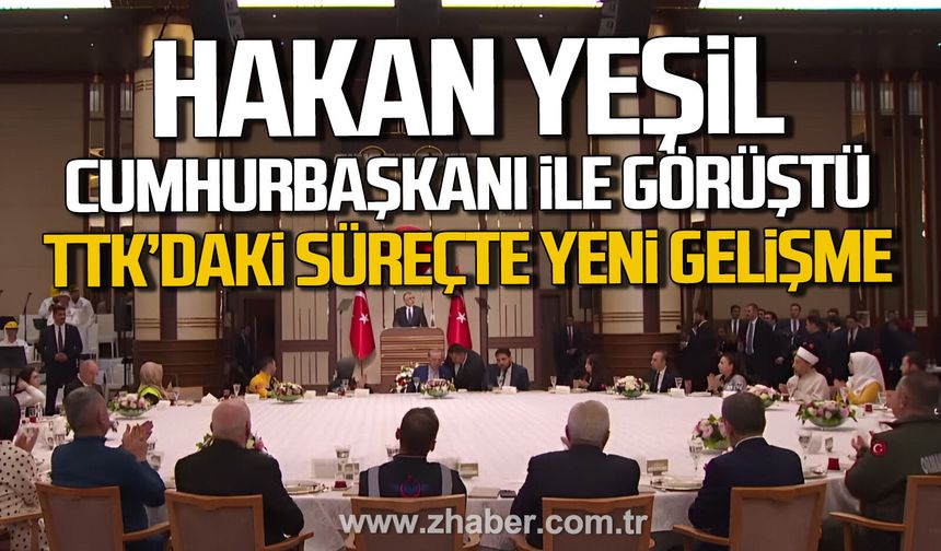 GMİS Genel Başkanı Hakan Yeşil Cumhurbaşkanı Erdoğan ile görüştü.