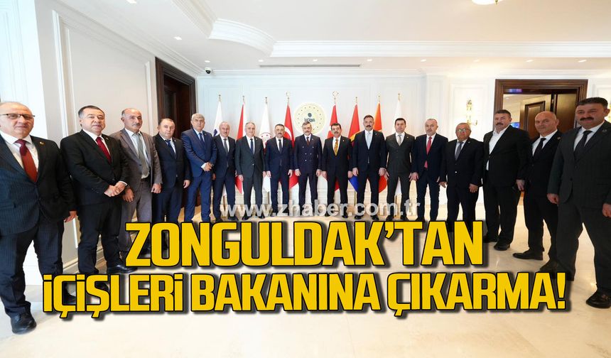 Zonguldak’tan İçişleri Bakanına çıkarma
