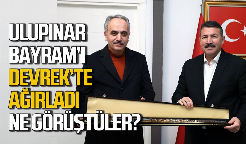 Diyanet İşleri Başkanlığı Dini Yayınlar Genel Müdürü Hamza Bayram Devrek'te