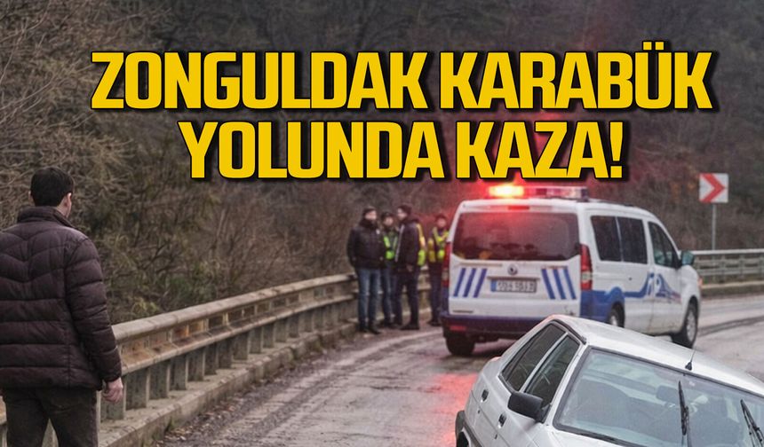 Zonguldak Karabük yolunda kaza