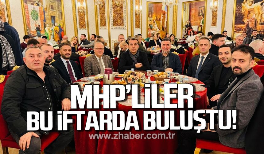 Milliyetçi Hareket Partililer iftarda buluştu
