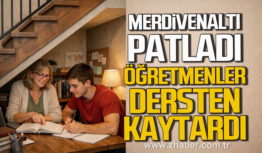 Zonguldak'ta merdivenaltı kurslar patladı. Öğretmenler dersten kaytardı