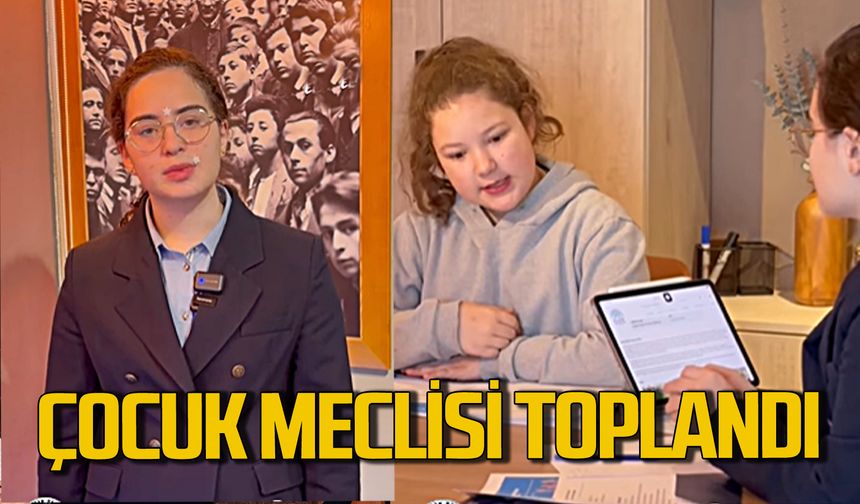 Zonguldak Belediyesi Çocuk Meclisi toplandı: Ne karar aldılar?