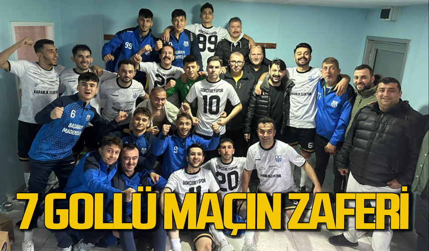 Gökçebeyspor’dan 5 gollü galibiyet