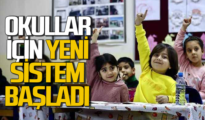 Milli Eğitim Bakanlığı’ndan Okullar için yeni sistem: Pilot uygulama başladı