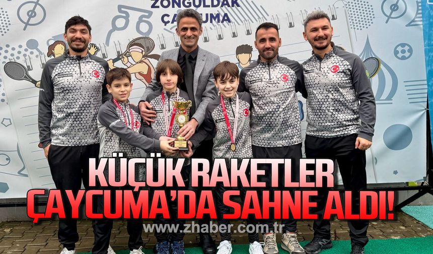 İl Birinciliği Tenis müsabakaları Çaycuma’da yapıldı!