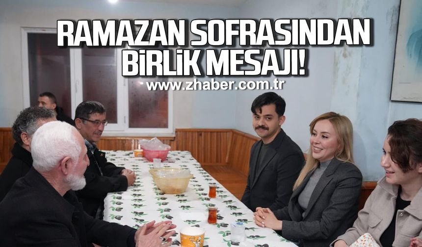 Gökçebey’de Kaymakam Şıktaş Vatandaşlarla İftar Sofrasında