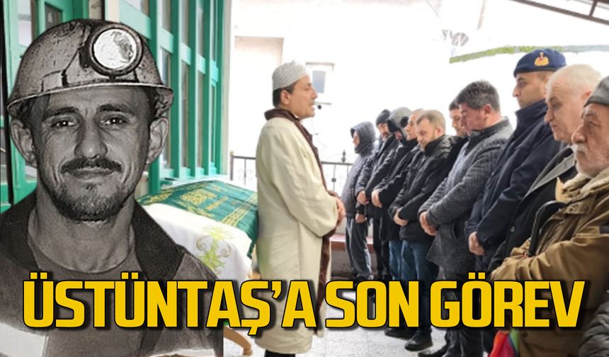 Nurettin Üstüntaş son yolculuğuna uğurlandı!