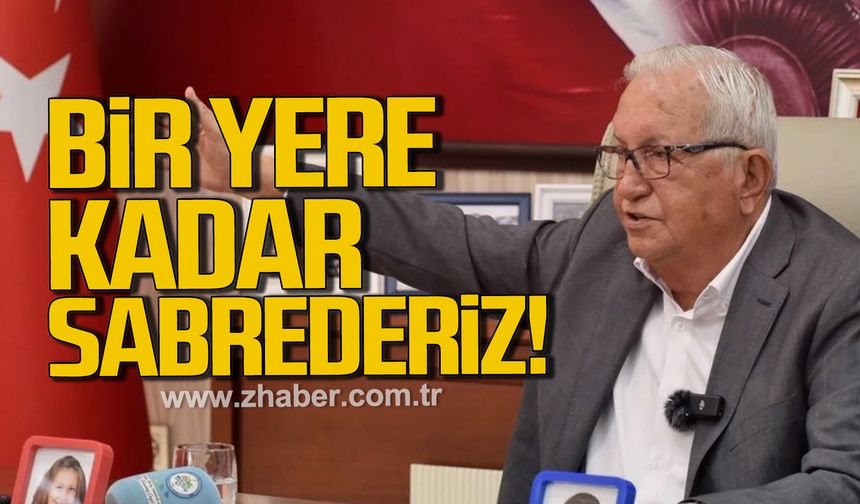 Başkan Posbıyık: Harfiyat kamyonları için sabrımız taşmak üzere