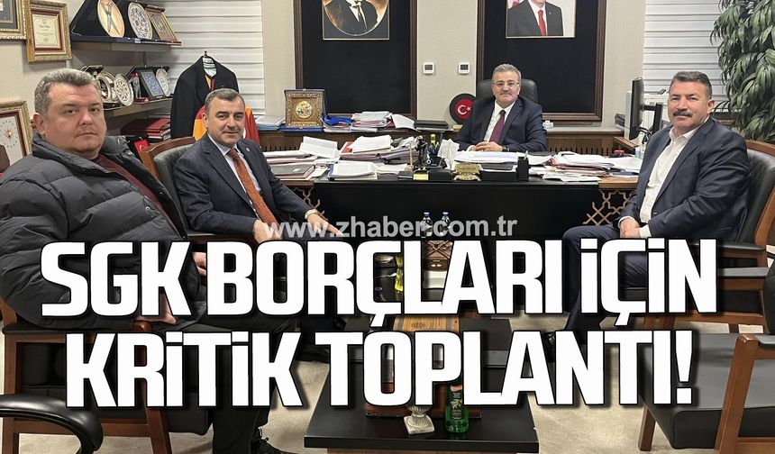 Devrek’in mali geleceği için kritik görüşme