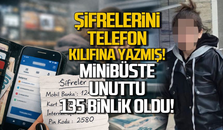 Şifrelerini telefon kılıfına yazmış! Bulan kişi banka hesaplarını boşalttı