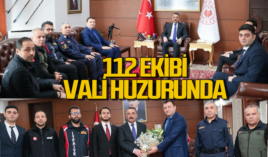 112 Acil Çağrı Merkezi Vali Osman Hacıbektaşoğlu ile ne görüştü?