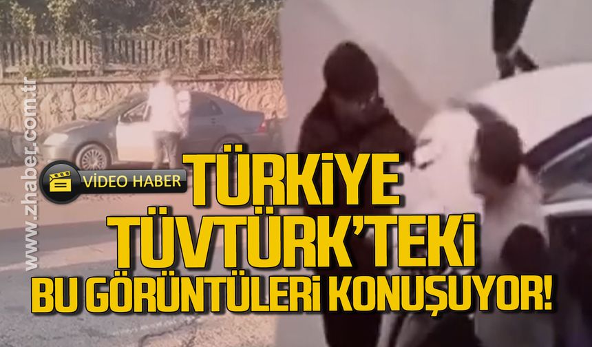 Türkiye TÜVTÜRK'teki bu görüntüleri konuşuyor!