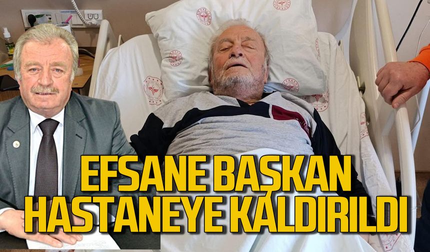 Efsane başkan Şeref Türkoğlu hastaneye kaldırıldı: Hastaneden haber geldi