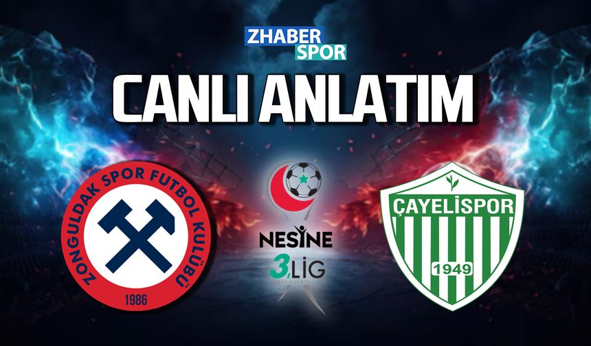 Zonguldakspor-Çayelispor canlı anlatım 15.02.2016