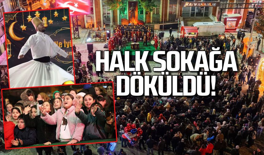 Vatandaşlar iftar sonrası sokağa döküldü: Unutulmaz gece
