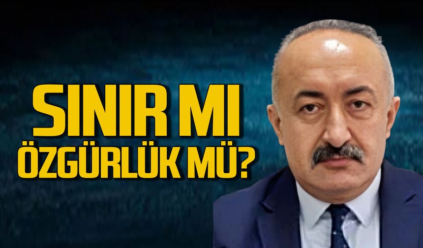 Sınır mı özgürlük mü?