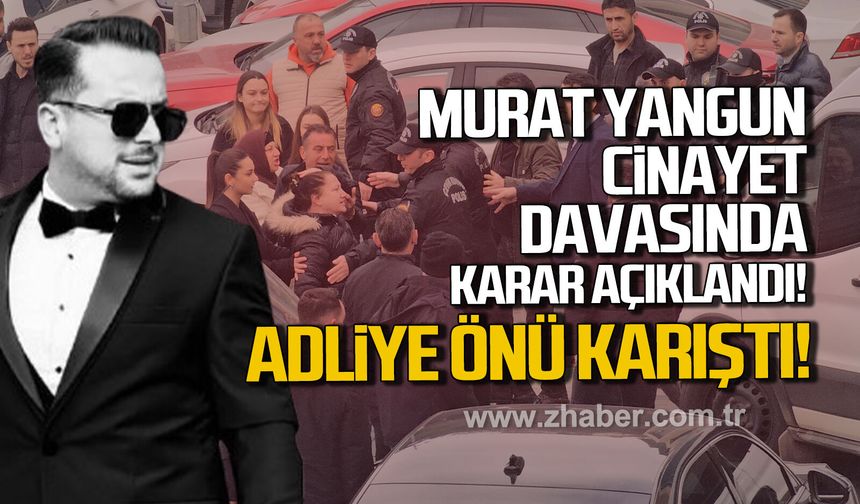 Kozlu'da ‘Eşime neden baktın’ diyen kişiyi öldüren sanığa müebbet