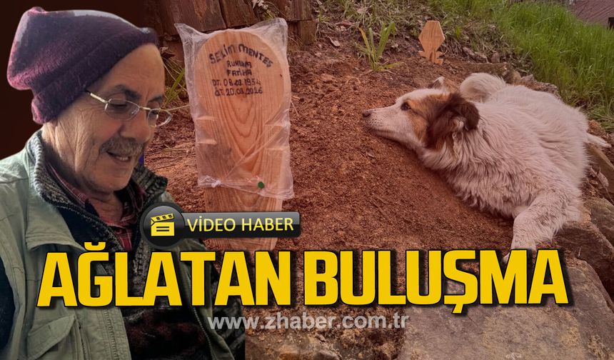 Zonguldak'ta ağlatan buluşma