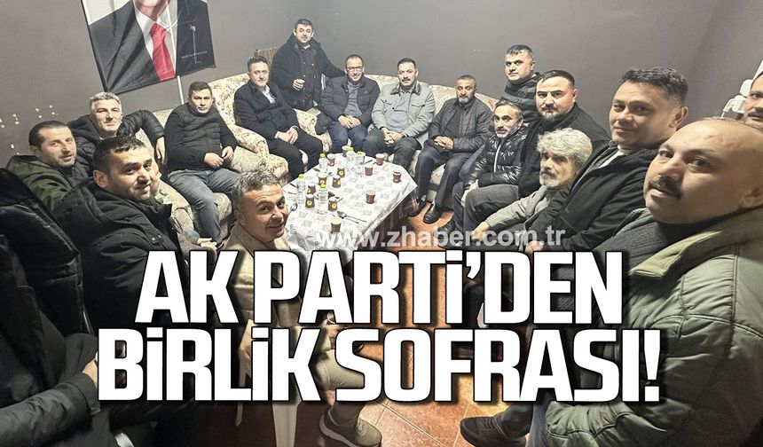 AK Parti’den inağzı’nda birlik sofrası