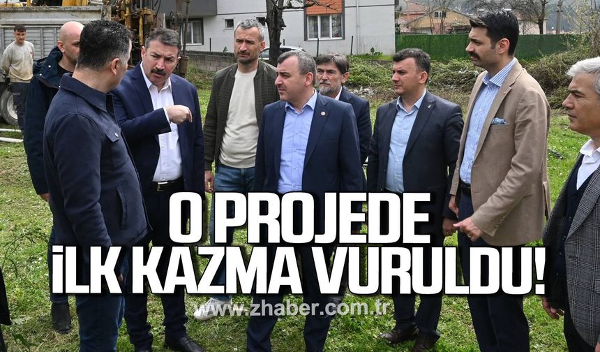 Devrek’te engelsiz yaşam merkezi için ilk kazı