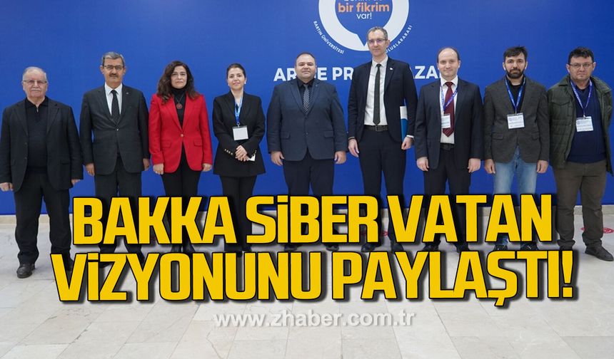 BAKKA, Bartın’da “Siber Vatan” ve "AI.Yıldız” Vizyonunu Paylaştı