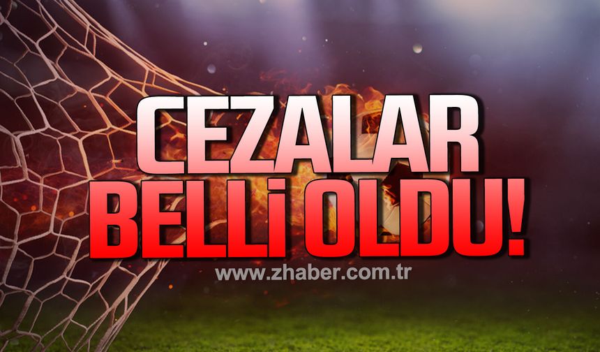 Disiplin Kurulu cezaları açıkladı