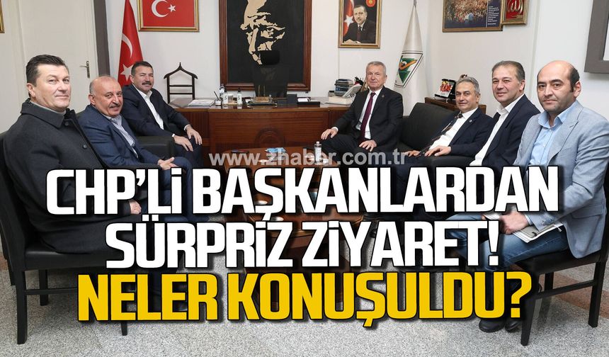 Başkan Ulupınar’a CHP’li Belediye Başkanlarından ziyaret