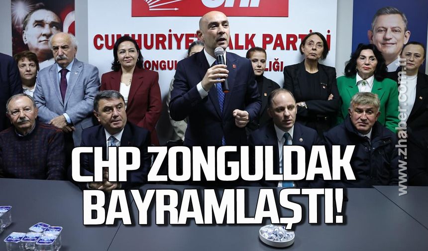 CHP Zonguldak’ta bayramlaştı