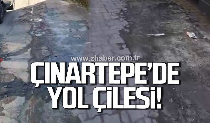 Çınartepe Mahallesi’nde yol çilesi: "1500 kişi her gün mağdur"