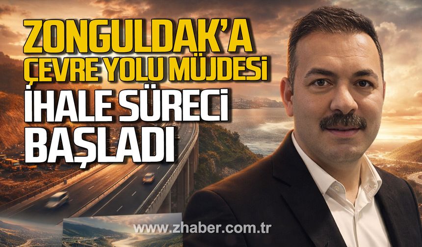 Mustafa Çağlayan'dan Zonguldak'a çevreyolu müjdesi. İhale süreci başladı.