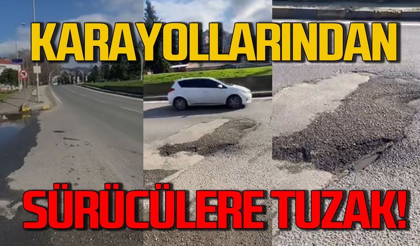 Zonguldak’ta sürücülere Karayolları’ndan tuzak!